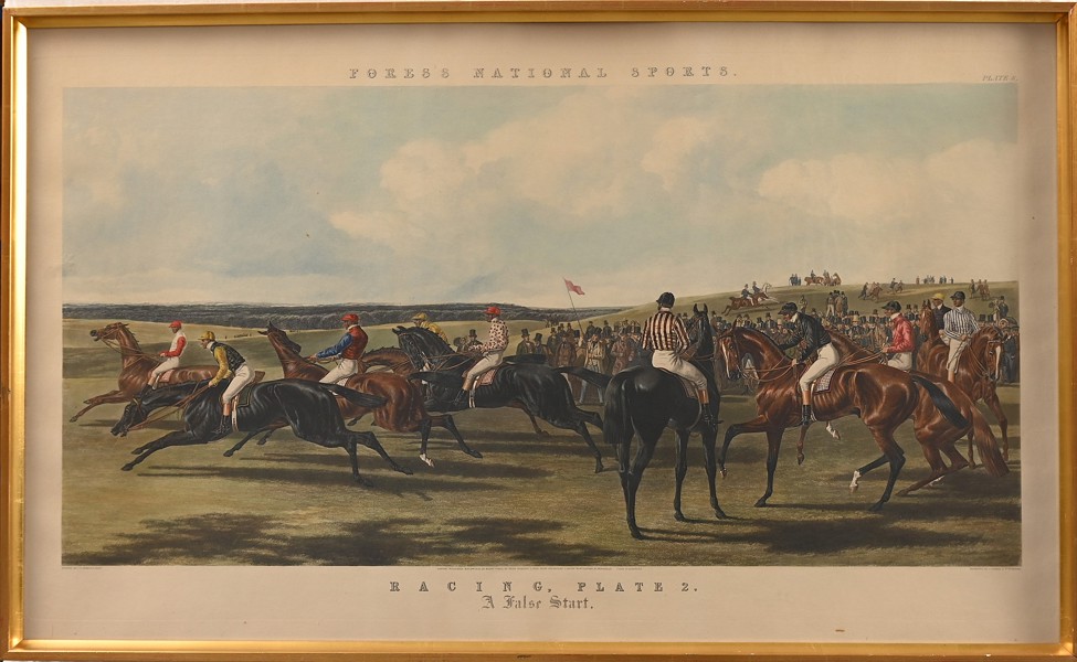 J.F HERRING, efter, "Racing plate 2"