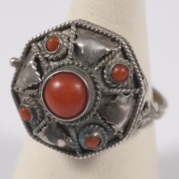 RING, silver, Tibet