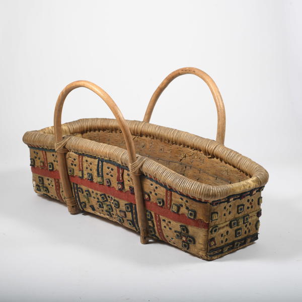 DOPKASSE, näver, 1800-talets första hälft