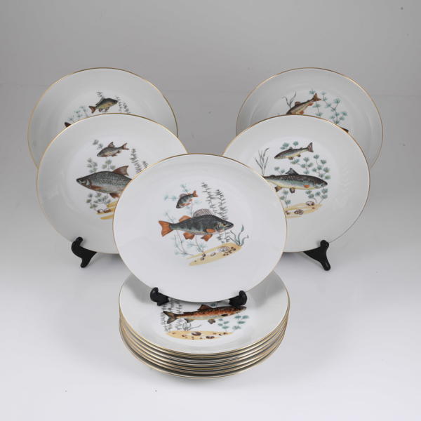 FISKTALLRIKAR, 12 st