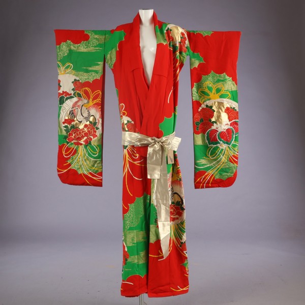 BRÖLLOPSKIMONO, 1900-talets andra hälft