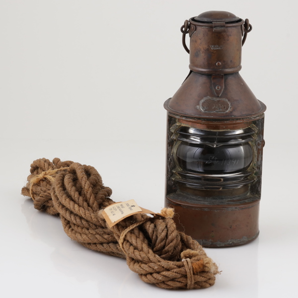 TOPPLANTERNA omkring år 1900, samt tamp