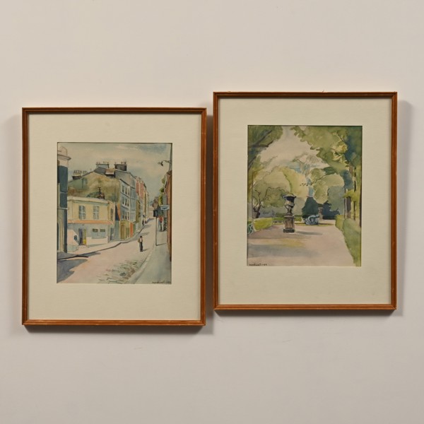 INGA NORDWALL (1917-2003), 2 st