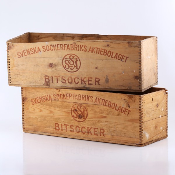 SOCKERLÅDOR, 2 st