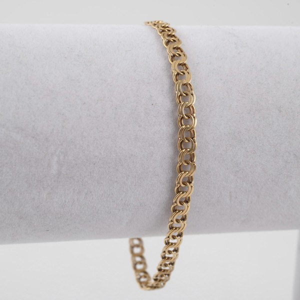ARMBAND, 18 k guld