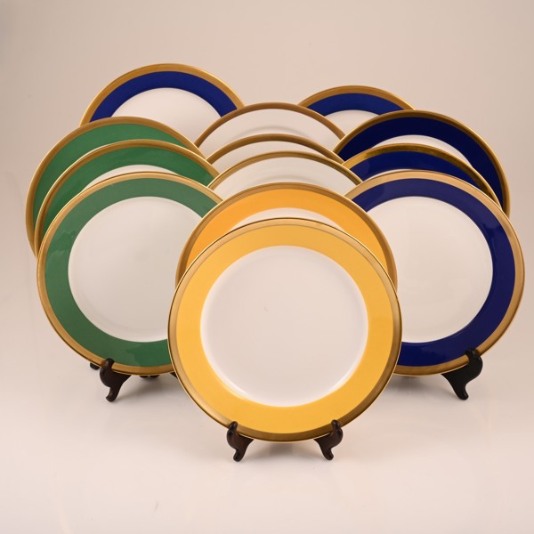 KARIN BJÖRQUIST, tallrikar, 13 st, "Nobel"