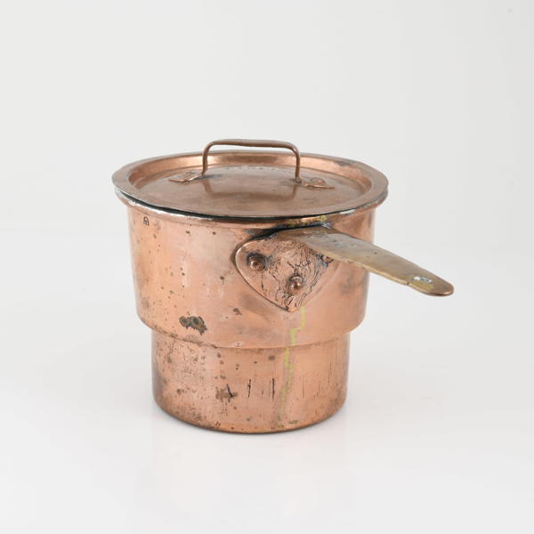 KASTRULL, koppar, 1800-tal från pansarkryssare