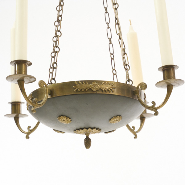 AMPEL, tidigt 1900-tal, empirestil, mässing