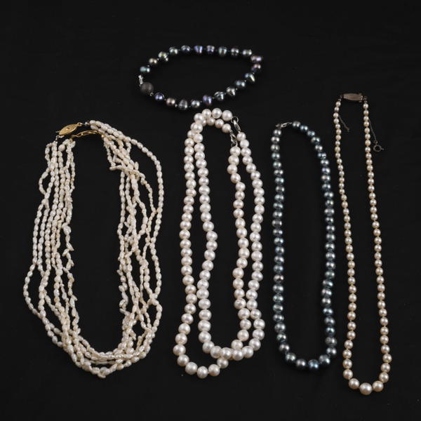 COLLIER 6 st samt armband