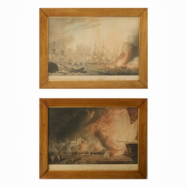 ROBERT DODD (1748-1815), efter, 2 st