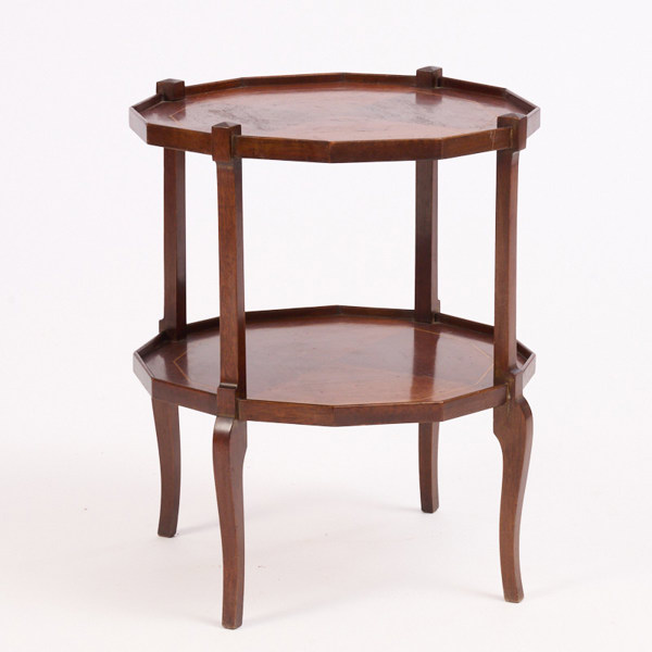 SIDOBORD, 1900-tal, fanerat i mahogny