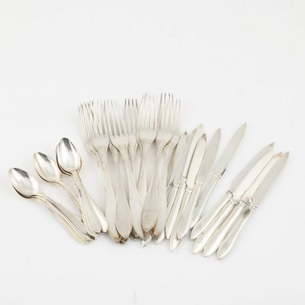 BESTICK, silver, "Svensk Spetsig", 