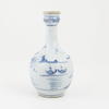 FLASKA, porslin, Kina, 1800-tal