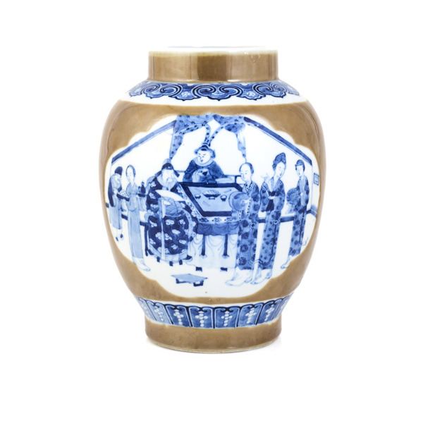 URNA, Kina, porslin, 18/1900-tal