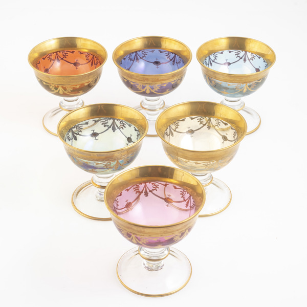 GRIFFE MONTENAPOLEONE, coupeglas 6 st