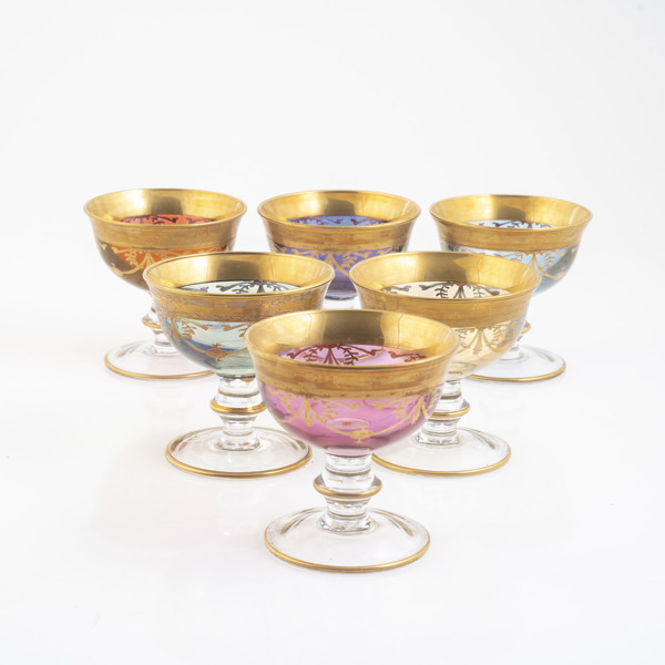 GRIFFE MONTENAPOLEONE, coupeglas 6 st