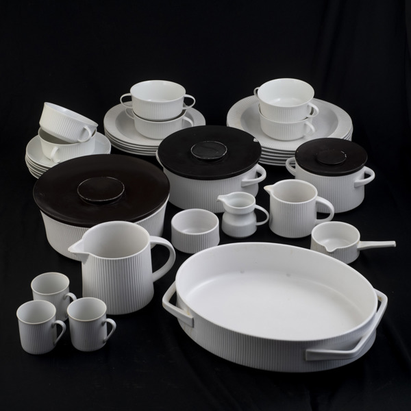 SERVISDELAR, porslin, Tyskland, 1970-tal