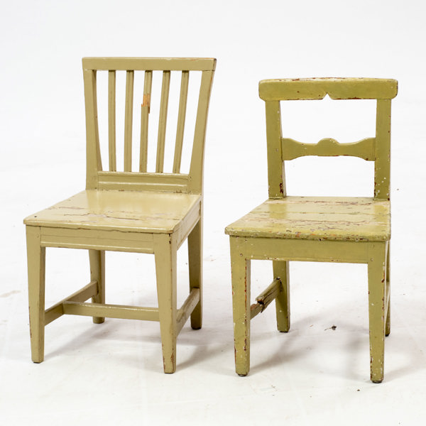 BARNSTOLAR, 2 st, 18/1900-tal