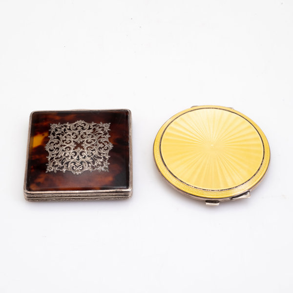 PUDERDOSOR, 2 st, silver