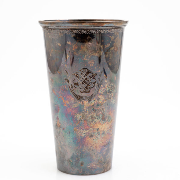 HELGE LINDGREN, vas, silver, Stockholm 1963