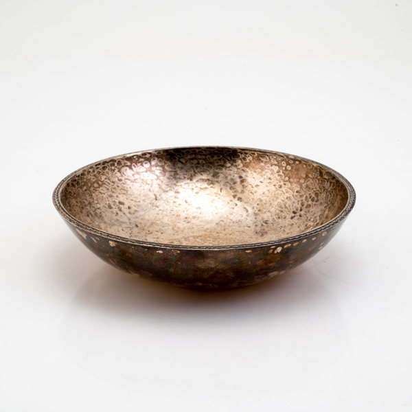 C.F CARLMAN, skål, silver, Stockholm 1955