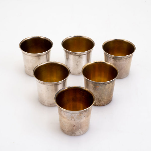 SUPKOPPAR, 6 st, silver