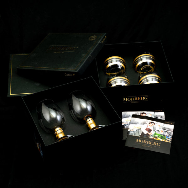 PER MOBERG, glas 6 delar, Orrefors