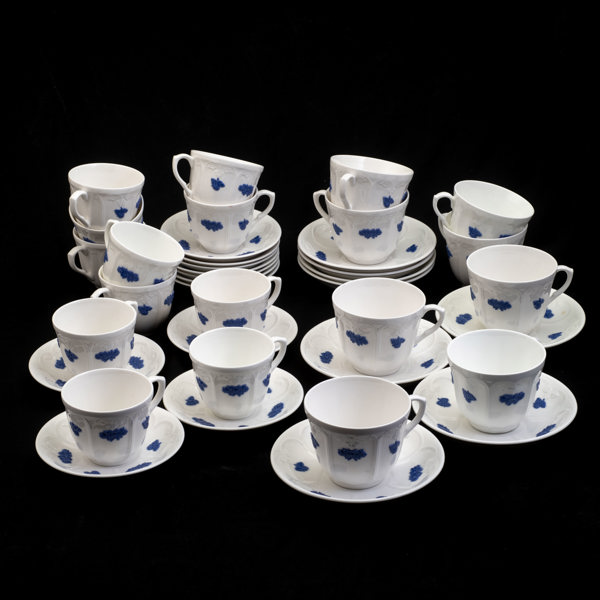 KAFFE / TESERVIS, "Blå Blom", 19 dlr