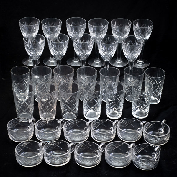 GLASSERVIS, 1900-talets första hälft, 35 dlr