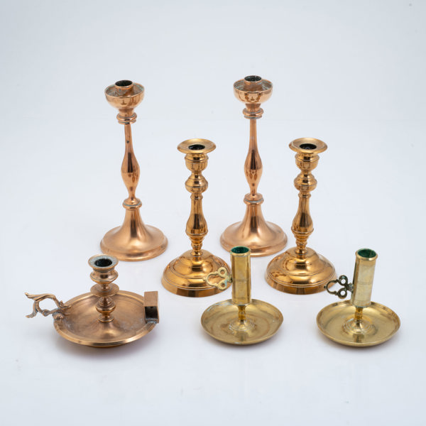 LJUSSTAKAR, 7 st, 1900-tal