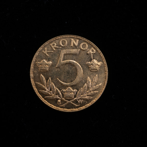 GULDMYNT, 5 kronor, 1920