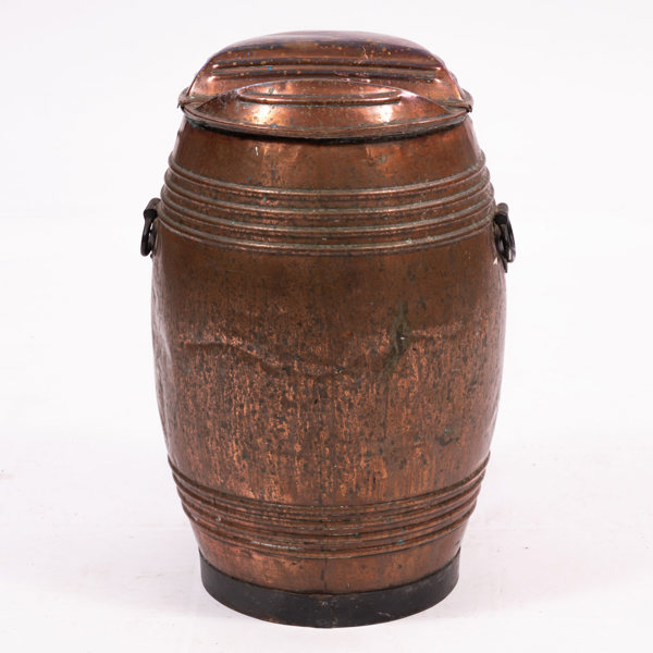 VATTENTUNNA, koppar, 1800-tal