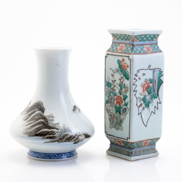 VASER, 2 st, Kina/Japan, porslin, samtida