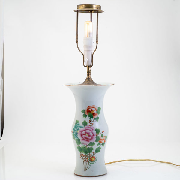 BORDSLAMPA, Kina, porslin, 1900-tal