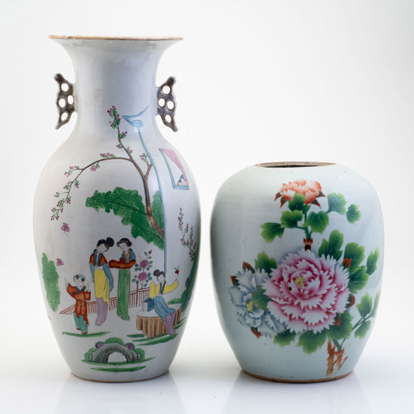 LOCKURNA OCH GOLVVAS, Kina, porslin