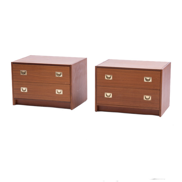 BYRÅER, ett par, Tingströms,1970-tal