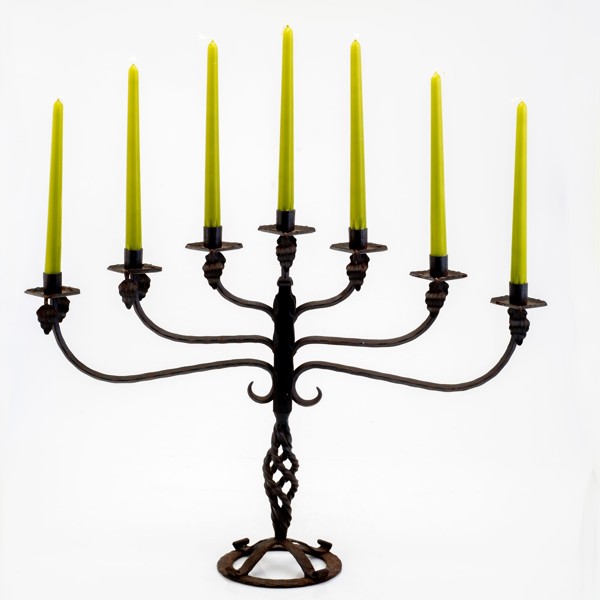 KANDELABER, smide, Käck & Edby