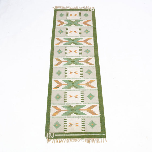 GALLERIMATTA, röllakan, signerad MJ