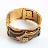 ARMBAND, 18 k guld, 1800-tal