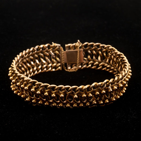ARMBAND, 18 k guld, 1900-tal