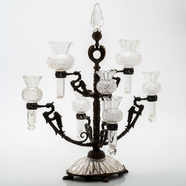 BLOMSTERUPPSATS, omkring år 1900