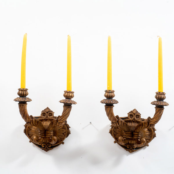 APPLIQUER, ett par, 1900-talets första hälft