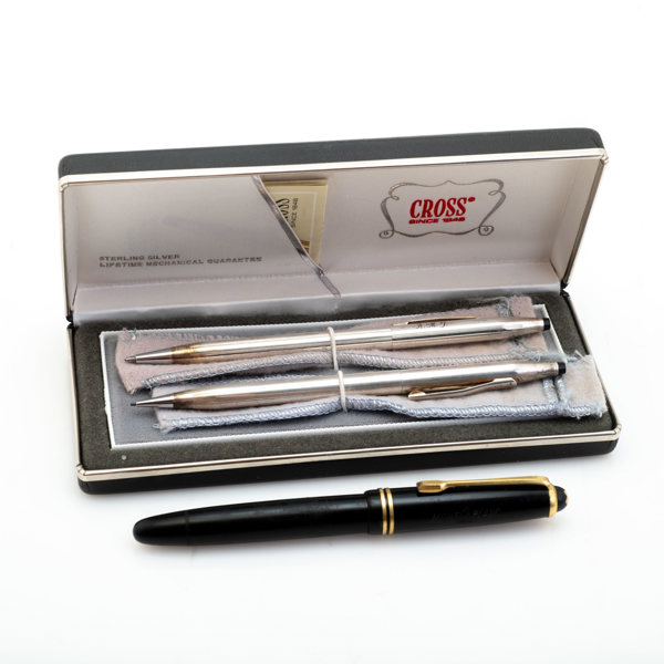 MONTBLANC, CROSS, pennor