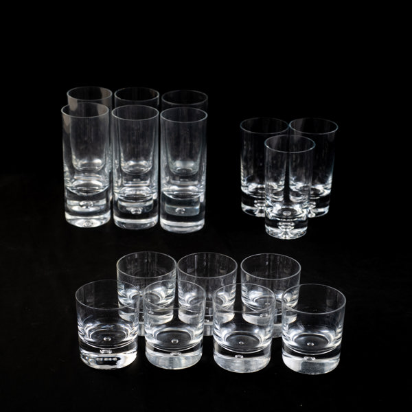 WALTER HICKMAN, glasservis, "Pippi", 16 dlr