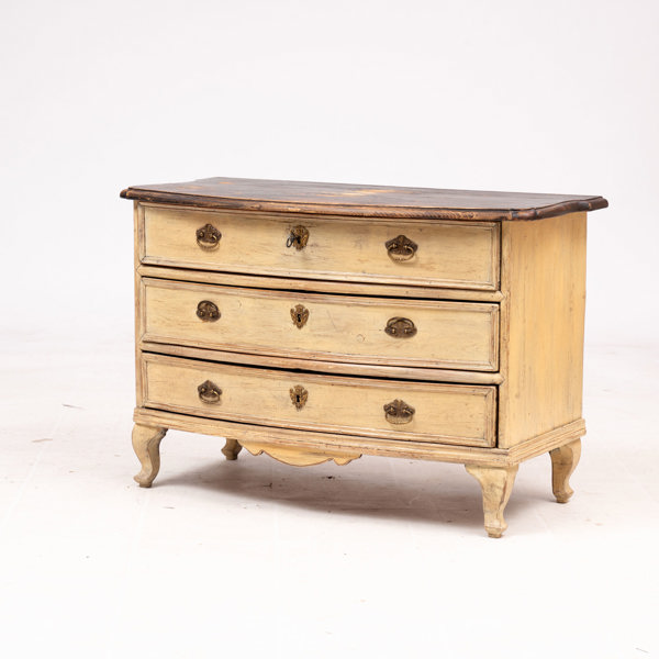 BYRÅ, 1700-tal, bemålad