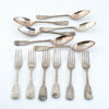 MÖLLENBORG, bestick, silver, 12 delar