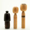 KOKESHI, trädockor, 3 st, Japan