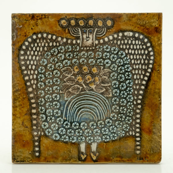 LISA LARSON, väggrelief, "Dam"