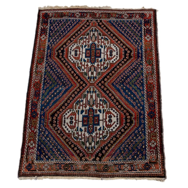 ORIENTMATTA, Afshar, handknuten, semiantik