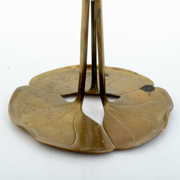 BORDSLAMPA, jugend, tidigt 1900-tal, mässing